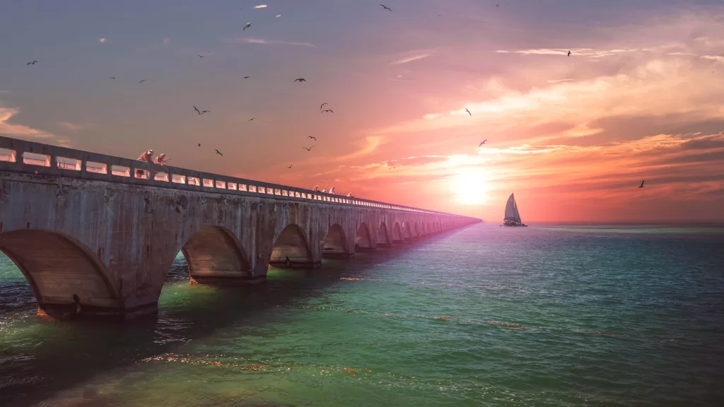 seven Miles Bridge Florida, Keys